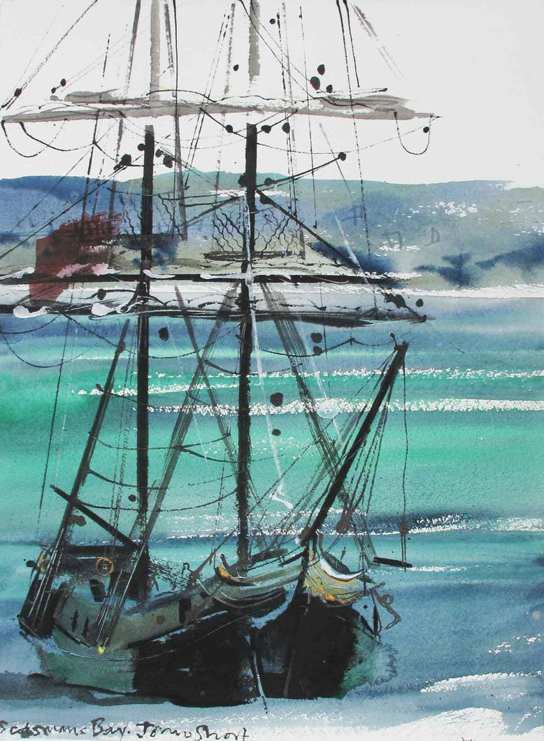 Sailing Boat (Brig) For Sale - John Short Irish Visual Artist