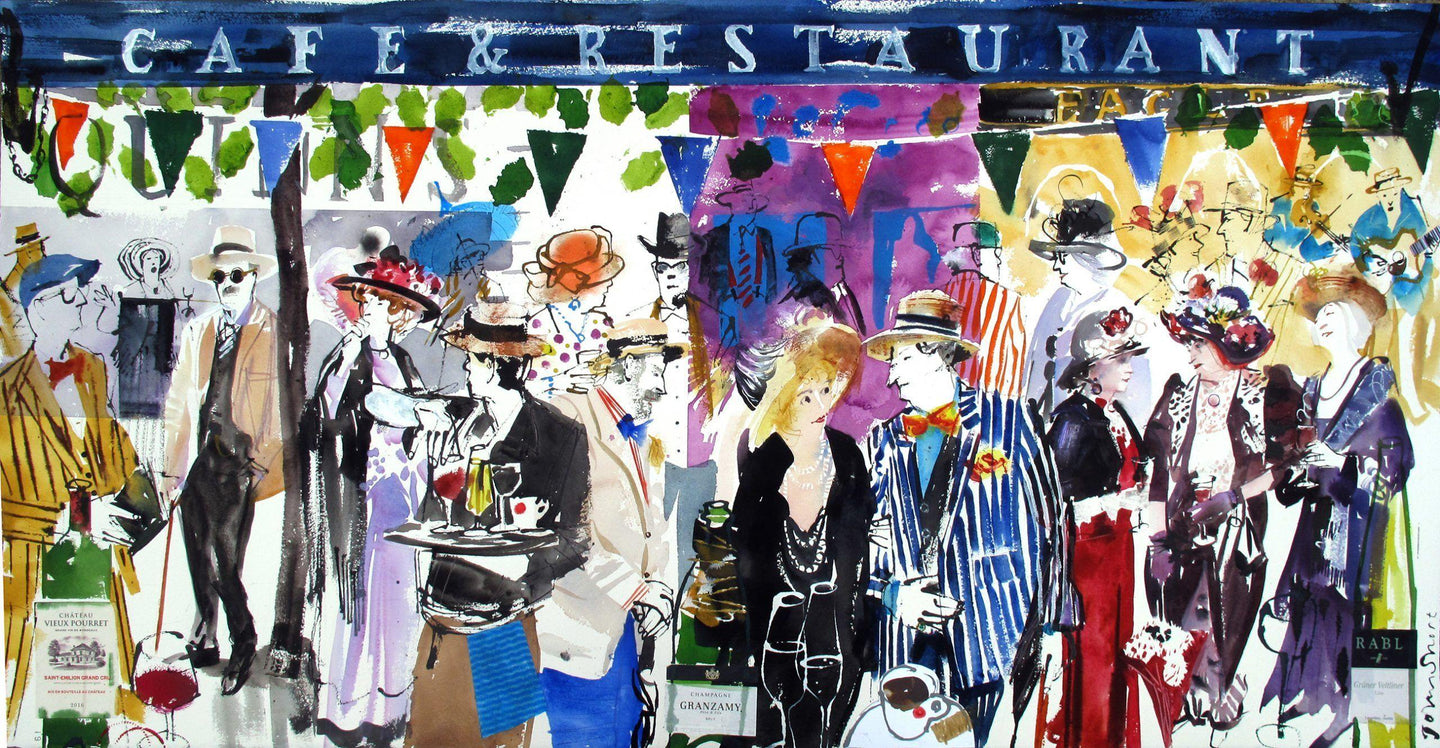 Bloomsday In Blue For Sale - John Short Irish Visual Artist