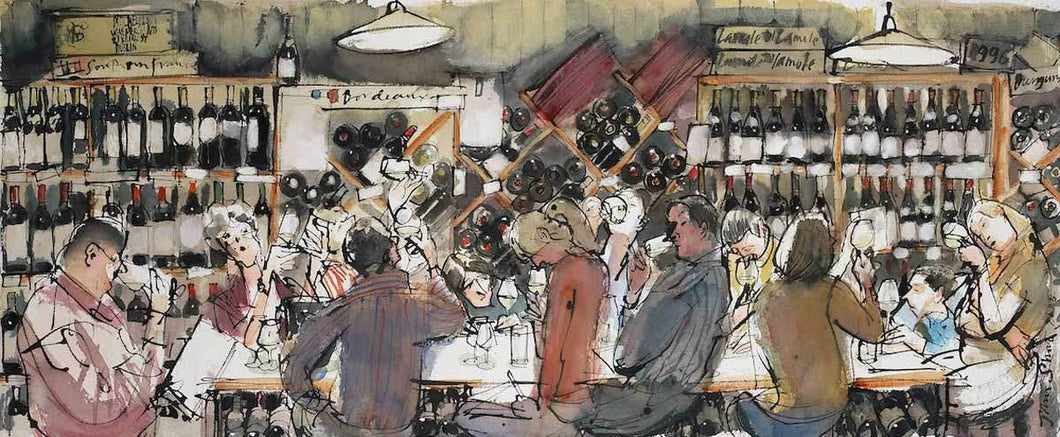 Wine Tasting For Sale - John Short Irish Visual Artist