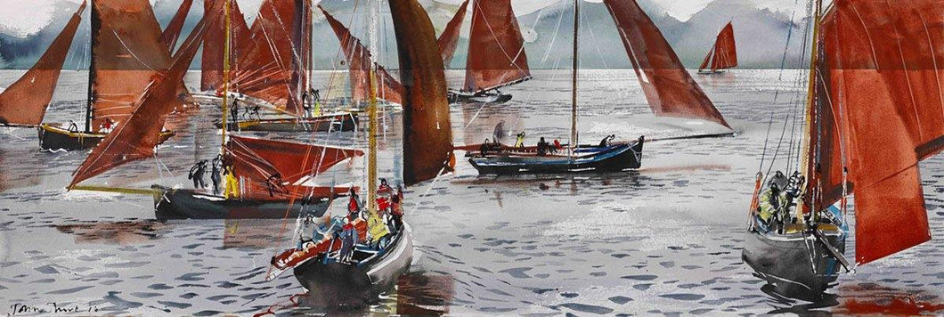 Roundstone Regatta For Sale - John Short Irish Visual Artist