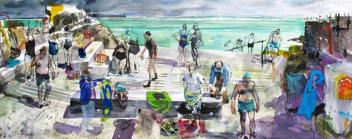 Spring Swim For Sale - John Short Irish Visual Artist