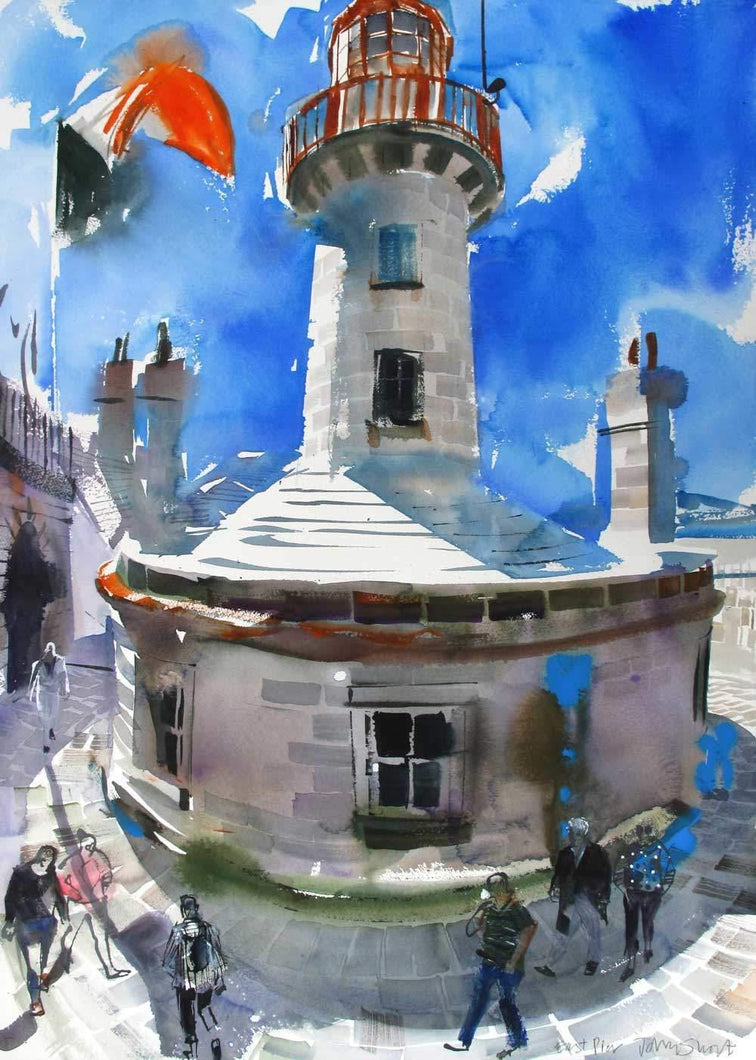 Dun Laoghaire Lighthouse For Sale - John Short Irish Visual Artist